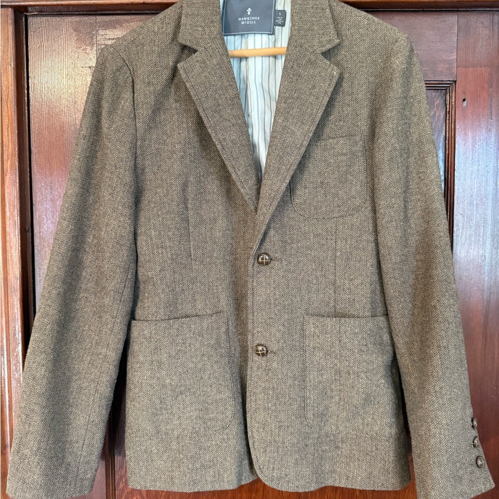 Classic Brown Blazer by Baracuta